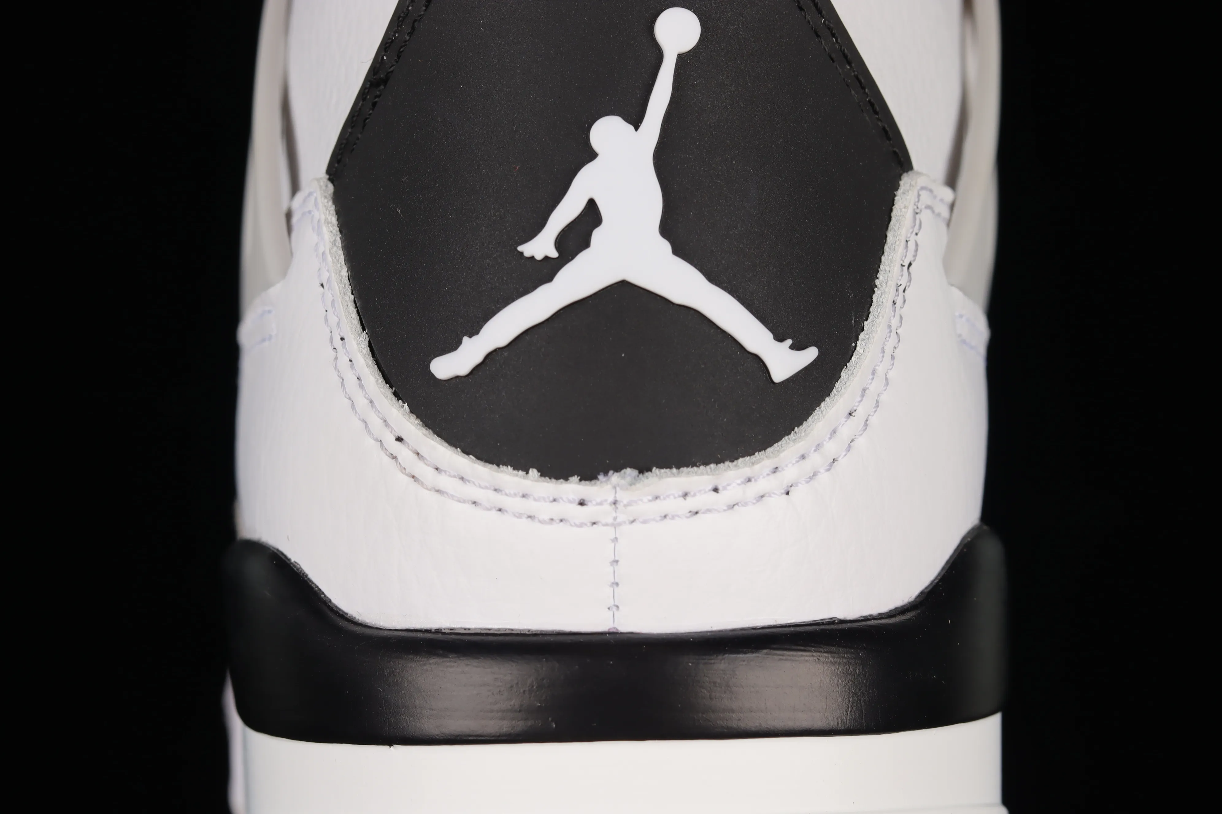 All categories Air Jordan Jordan series basketball shoes Air Jordan 4 L version Air Jordan 4 "Military Black" AJ4 Joe 4 gray and black stitching DH6927-111